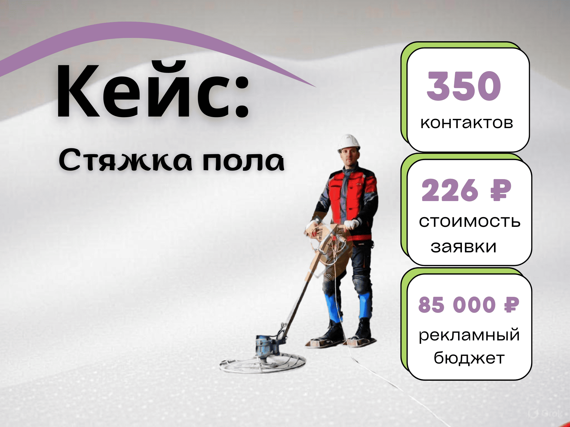 Кейс «полусухая стяжка пола»