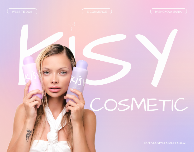 E-Commerce | KISY Cosmetics by Anya Ischuk