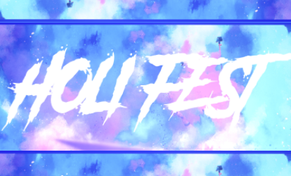 Дизайн Афиши/листовки для фестиваля красок