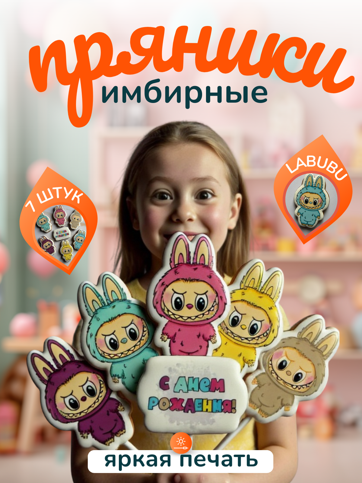 Инфографика для пряника имбирного