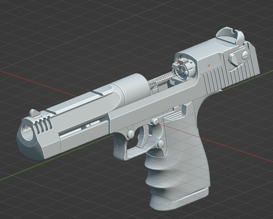 3D модель Desert Eagle