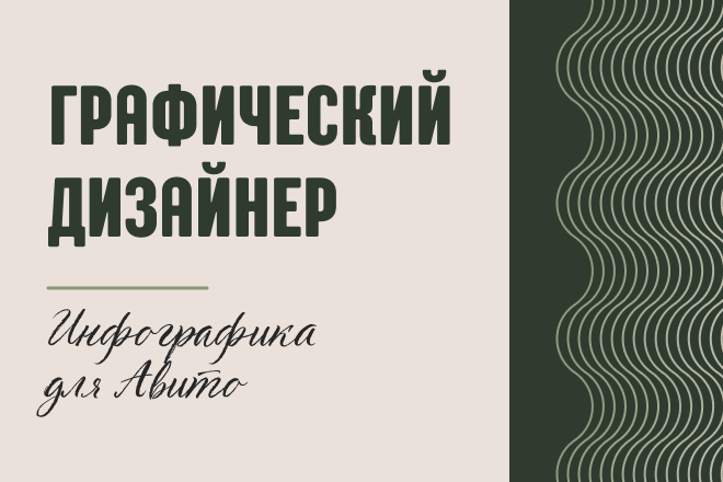 Инфографика для Авито