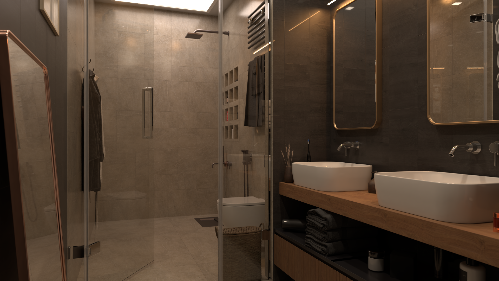 Визуализация ванной комнаты