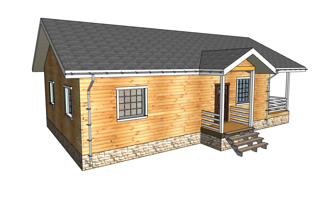 Проект индивидуального жилого дома