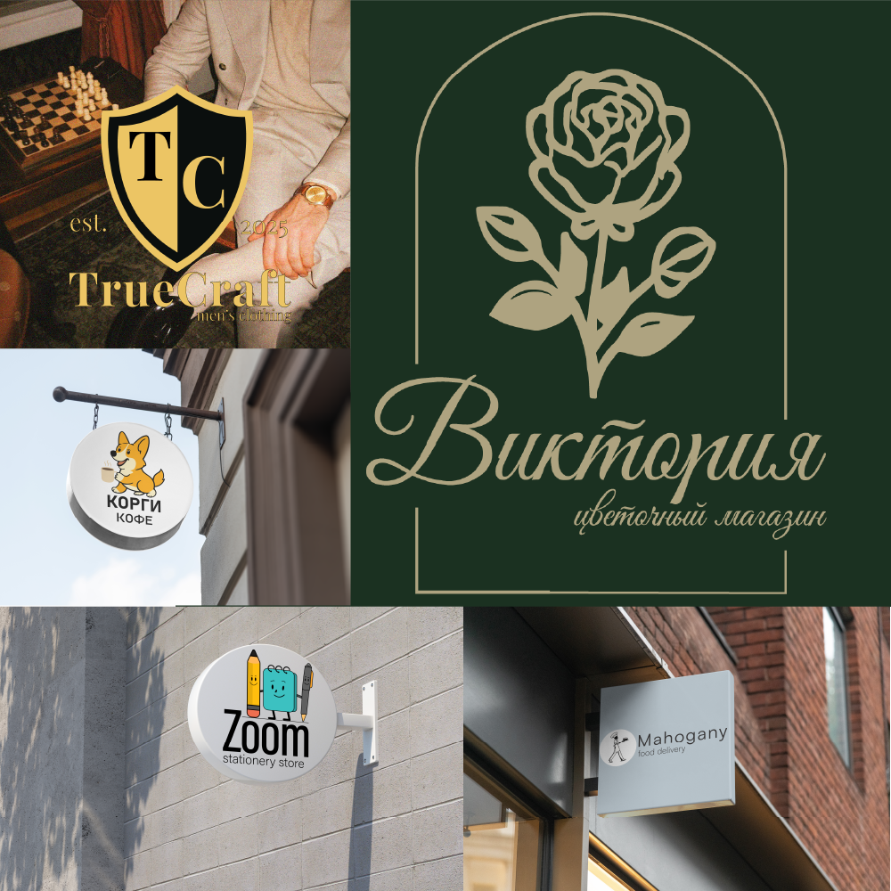 Создание логотипа и фирменного стиля компании