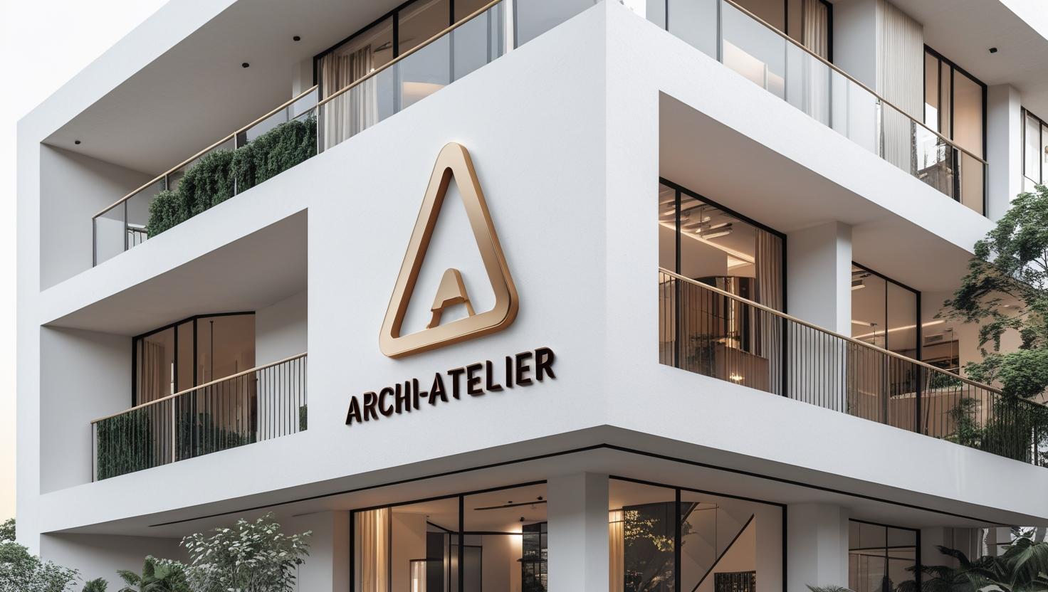 archi-atelier Лаконичный, запоминающийся, при этом, чтобы его ле
