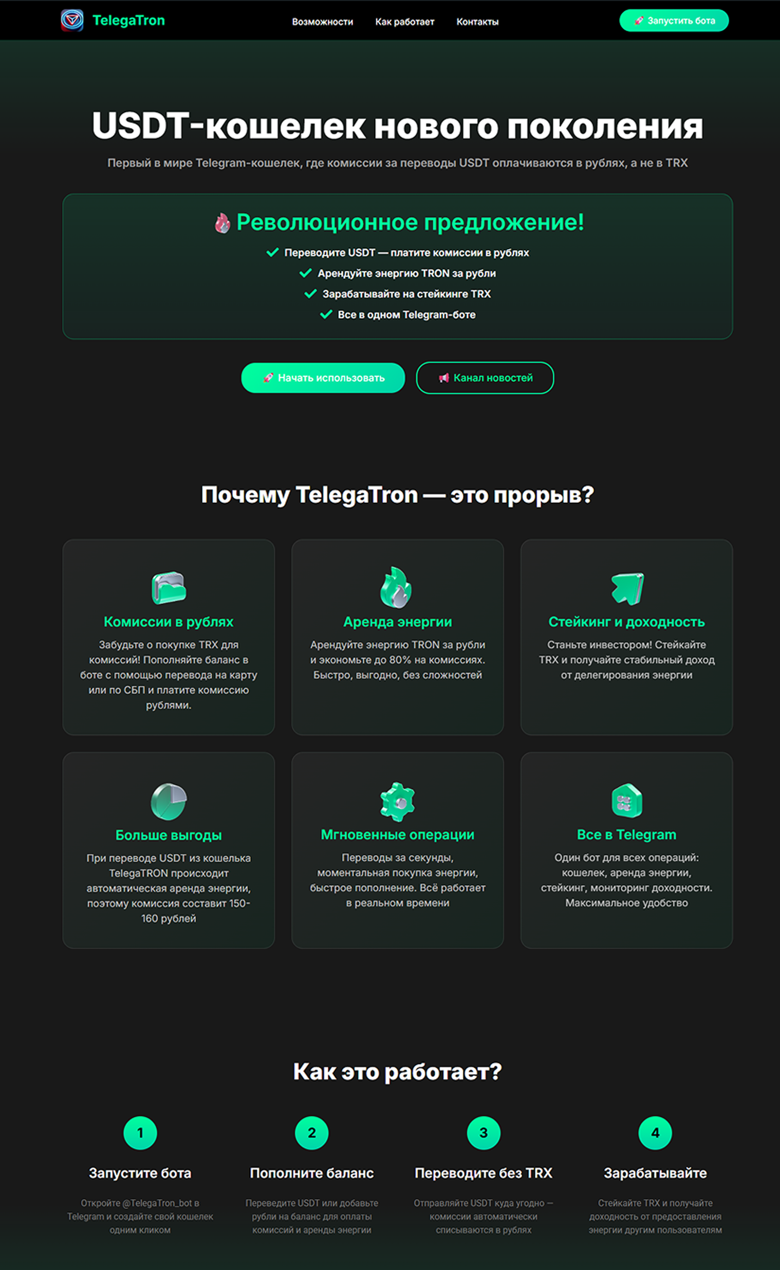 Сайт по онлайн платежам
