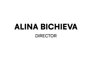 Сайт-портфолио для режиссёра Alina Bichieva из Великобритании