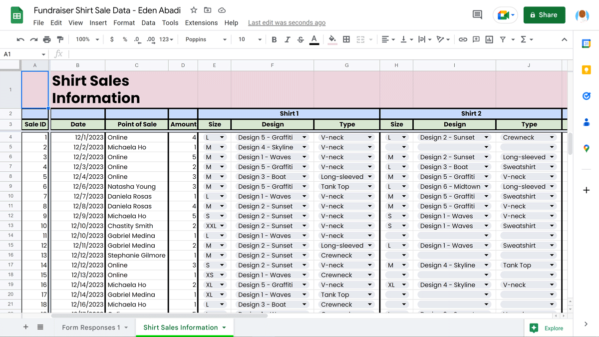 Разработка отчетов в Google Sheets