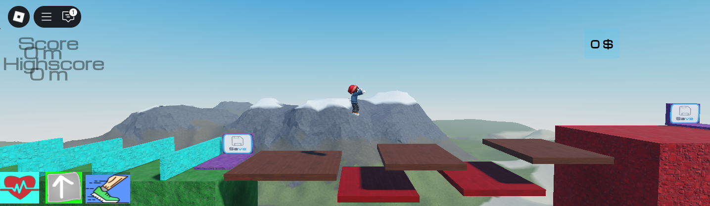 Игра сделанная на платформе roblox studio в жанре 2d runner
