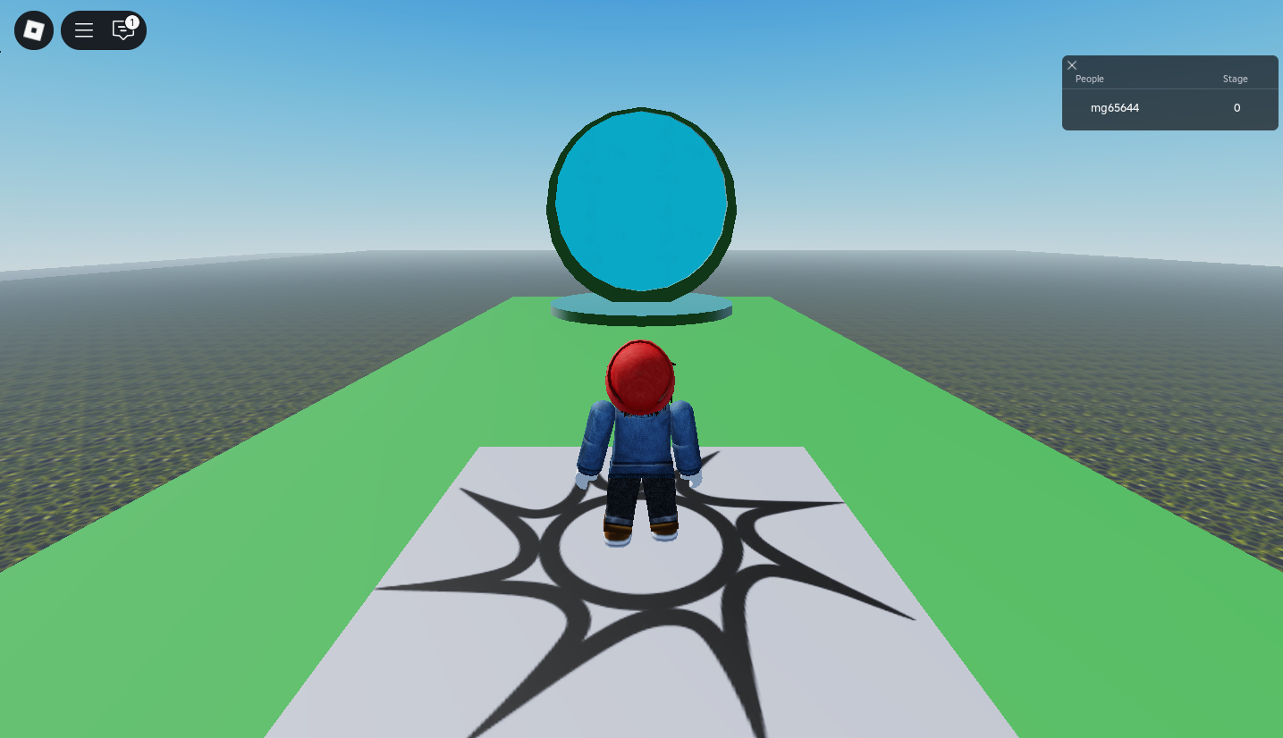 игра сделана в roblox studio в жанре "обби"