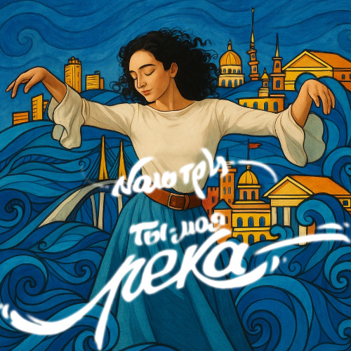 Обложка к песне "Ты - моя река" группы Nоль три