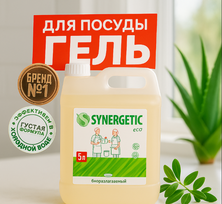 Инфографика для гиганта в сфере гелей для посуды