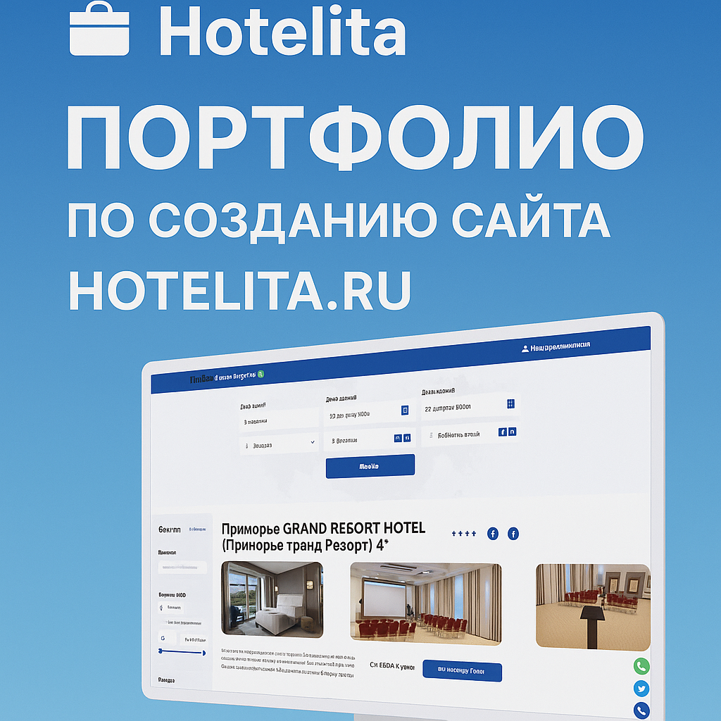 Сервис бронирования отелей Hotelita.ru