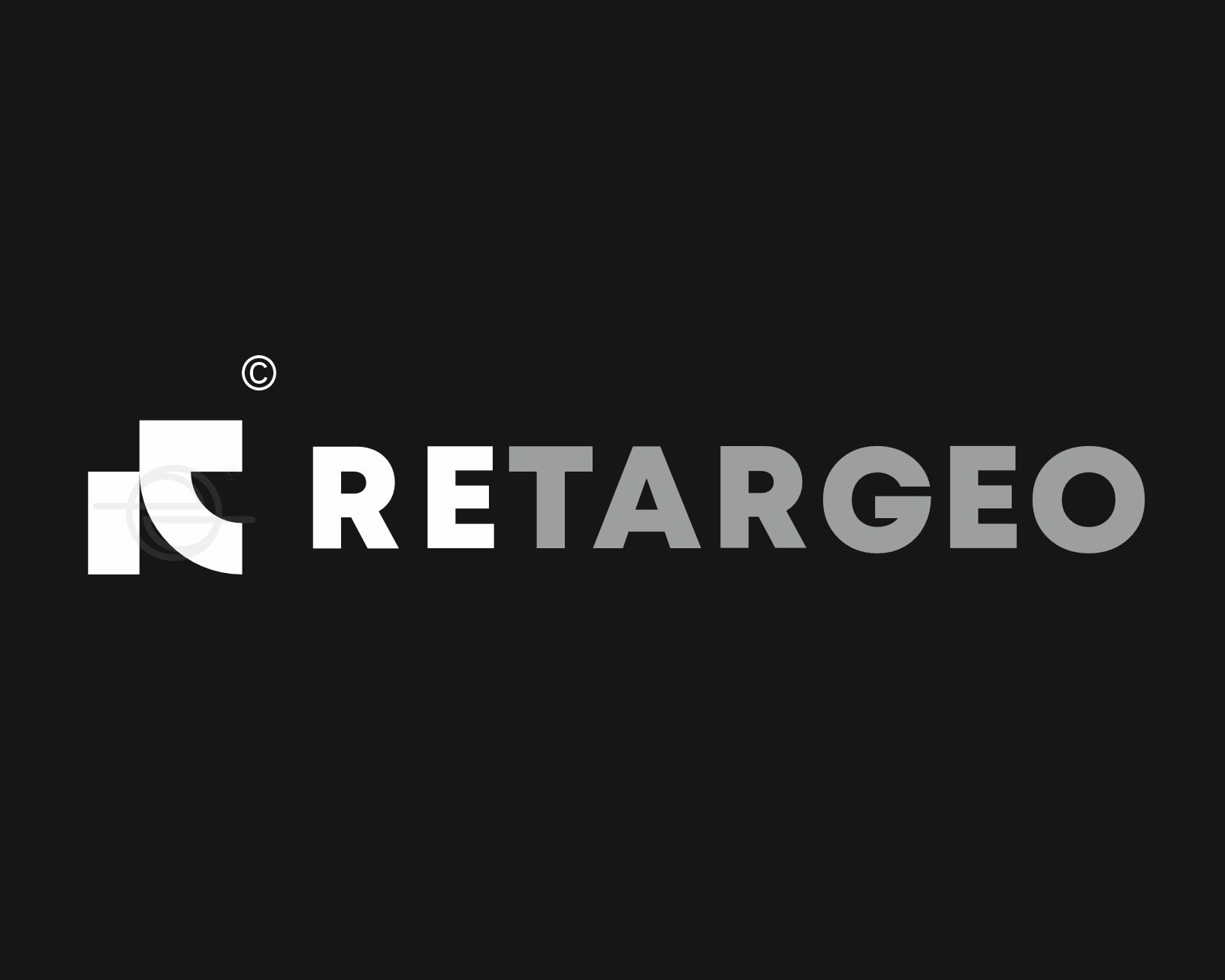 retargeo - logo - EDOUDESIGN (C) 2025 - стрелка 2 - на темном.pn