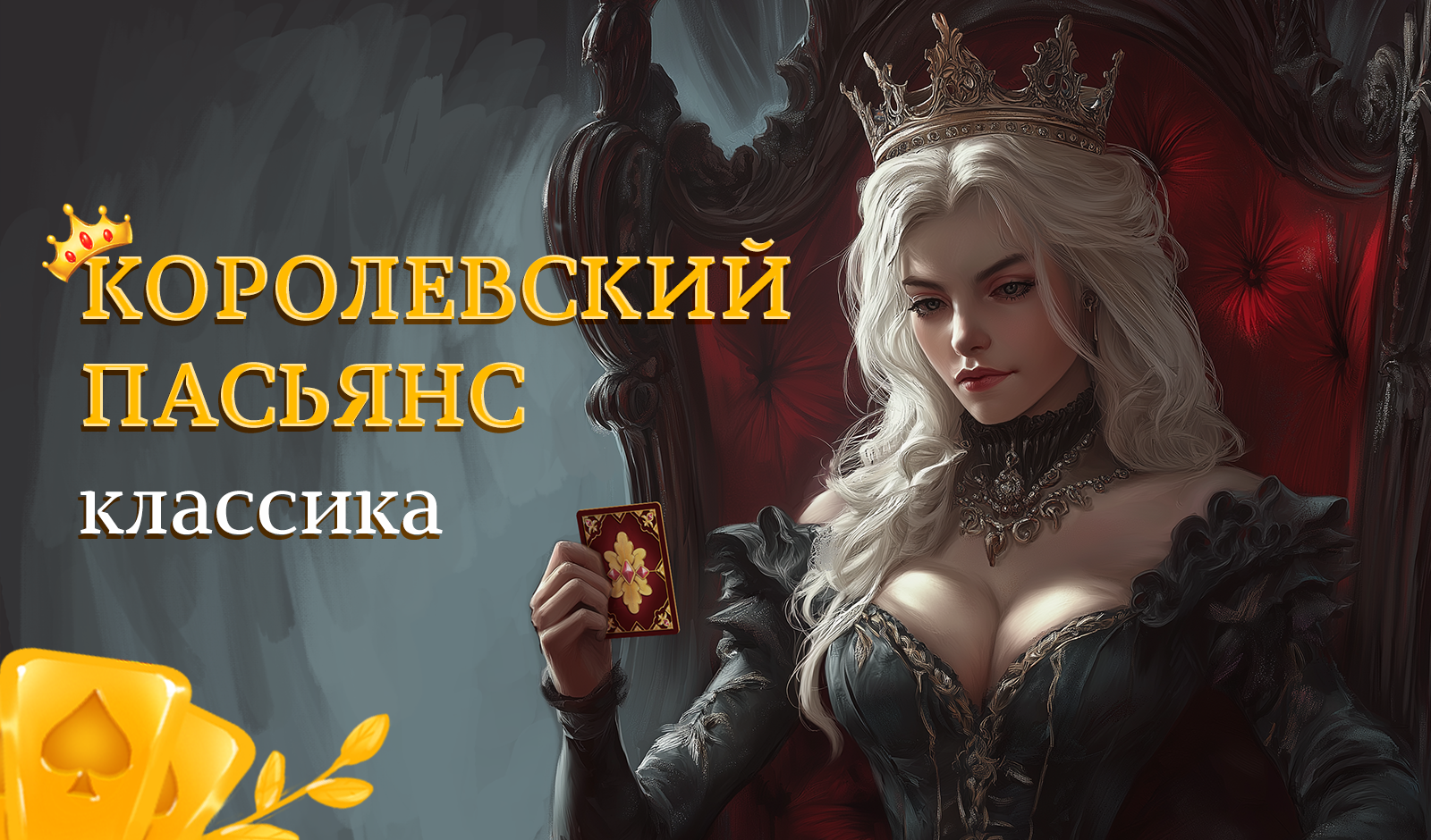 Графика (элементы интерфейса) для игры Королевский пасьянс