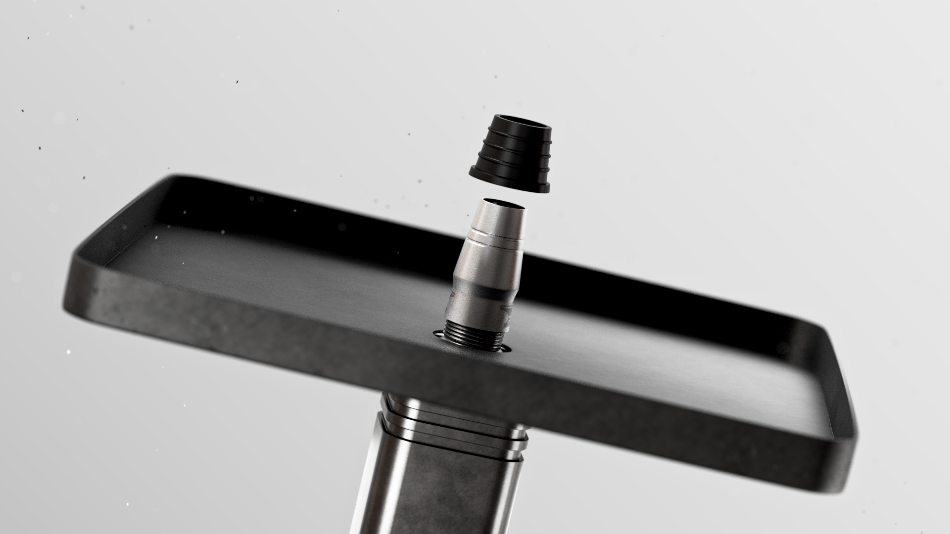 Анимация для бренда продающих шахты для кальяна в металическом корпусе