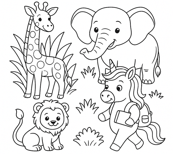 Авторские раскраски для детей