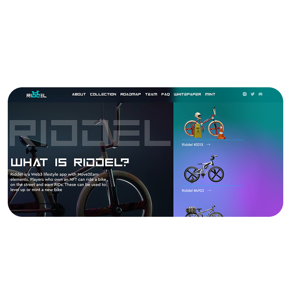 Play2earn проект Riddel