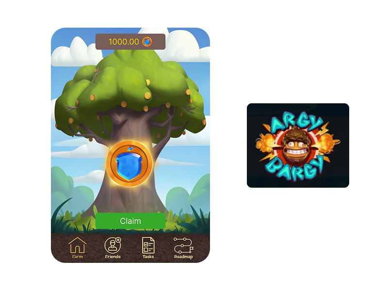 Mini App Telegram Игра ArgyBargy