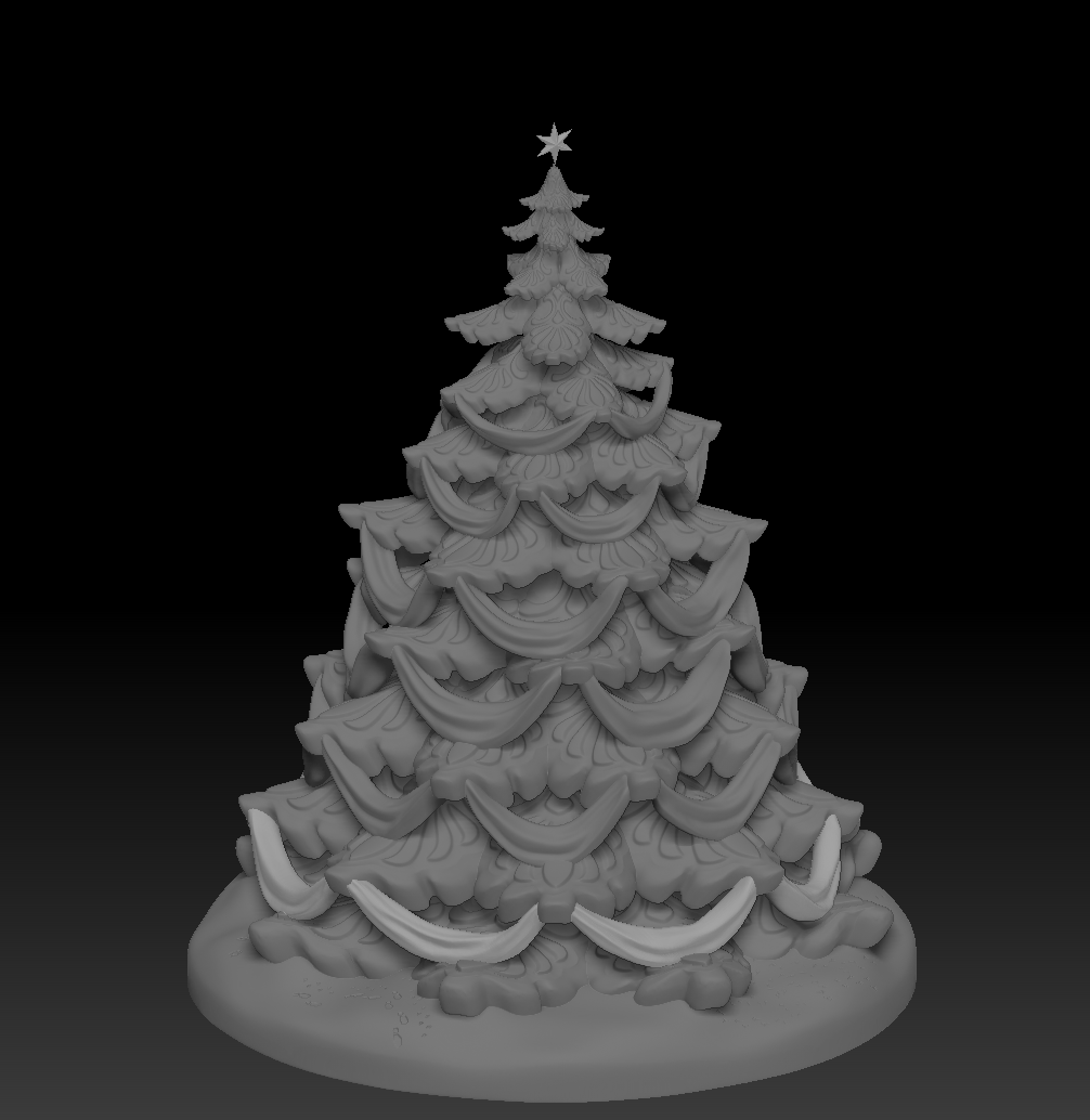 Стилизованная елочка