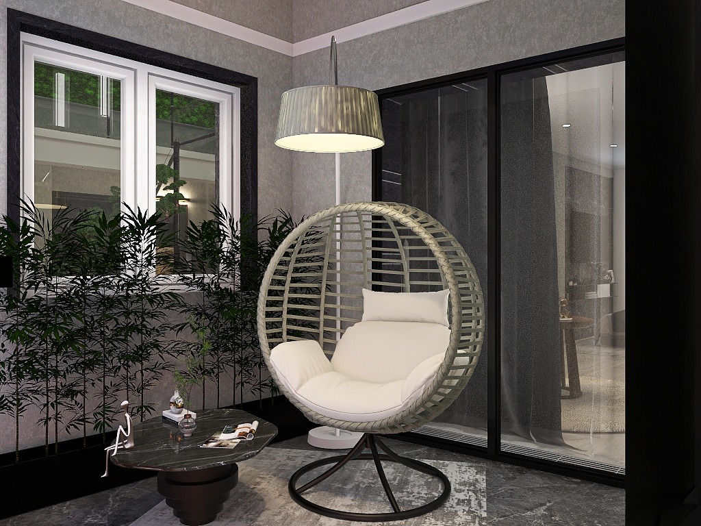 Спальня Балкон ночь 1 эт. Graphite Horizon.....jpg