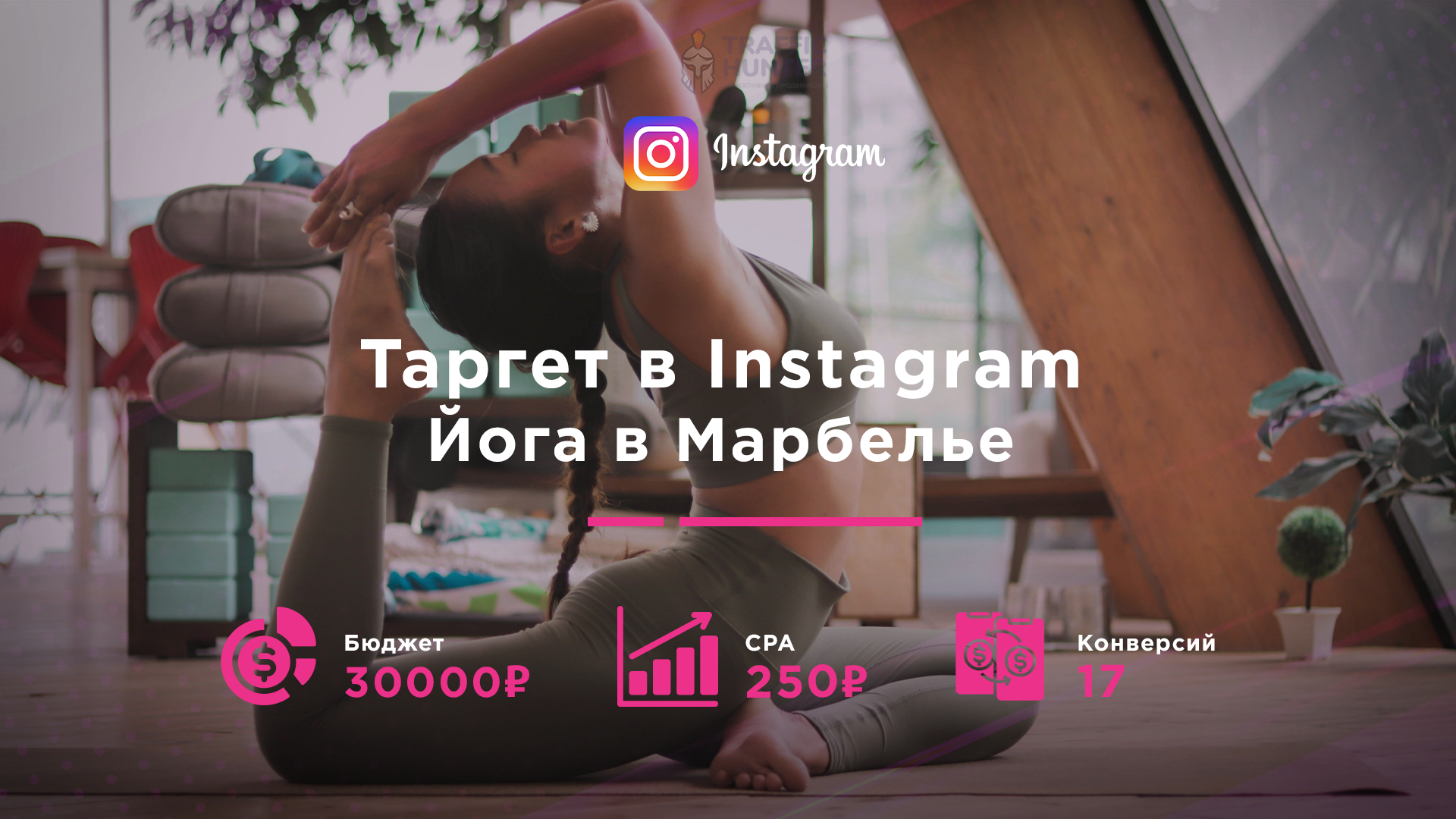 Таргет в FB и IG для Bikram Yoga Spain Marbella