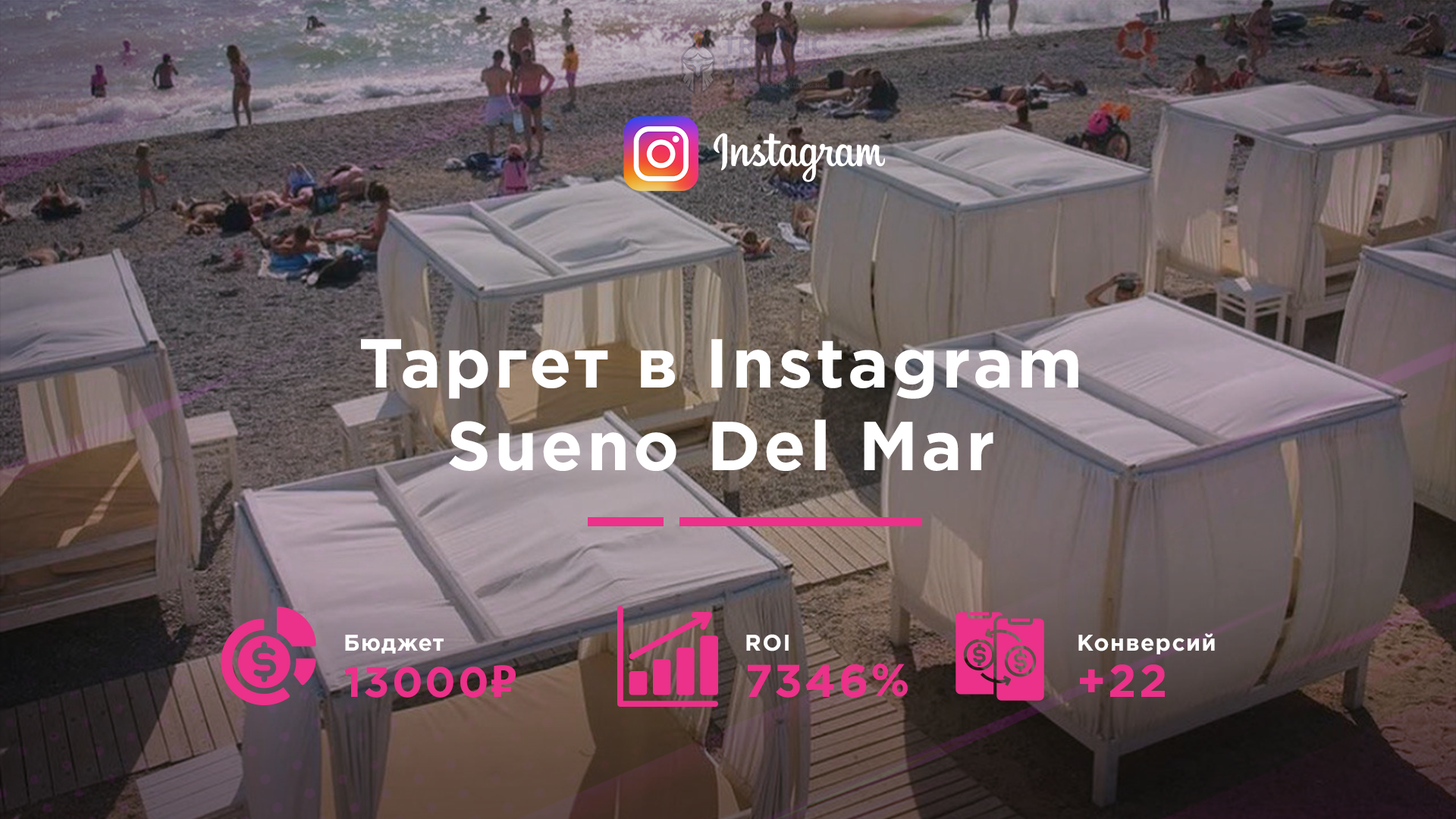 Таргет в IG для Sueno Del Mar