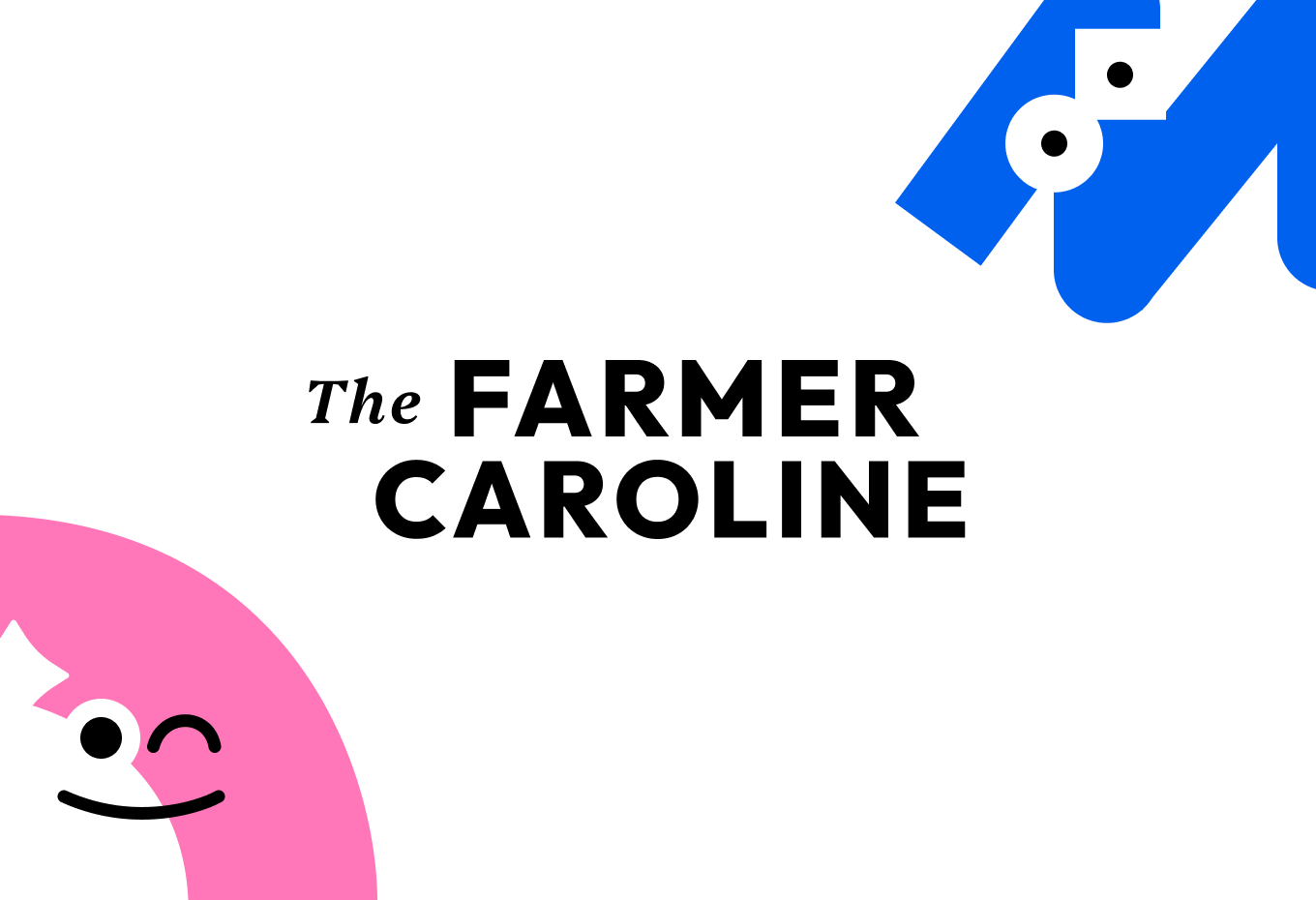 Логотип и айдентика для фермерского бренда «The Farmer Caroline»