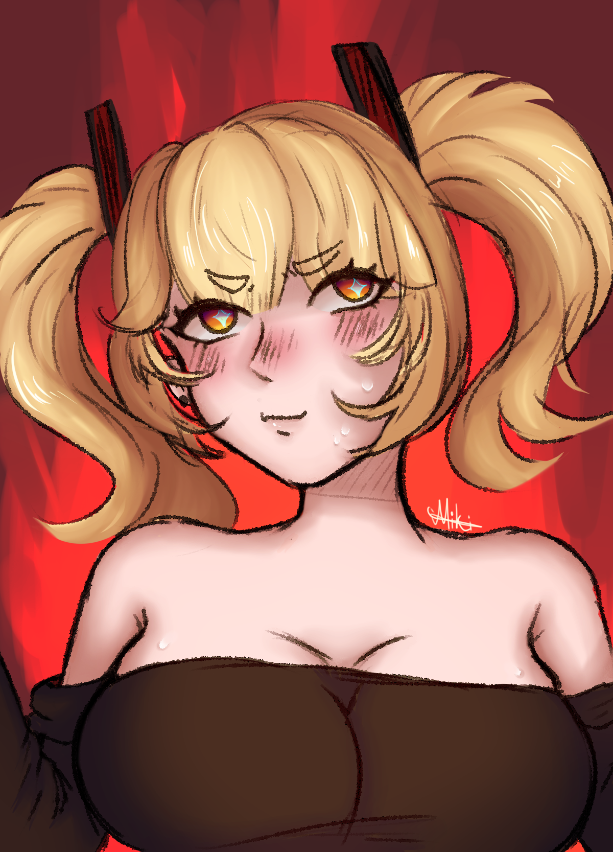 рисую арты, обложки, аватарки, могу нарисовать стикер пак и прочее.