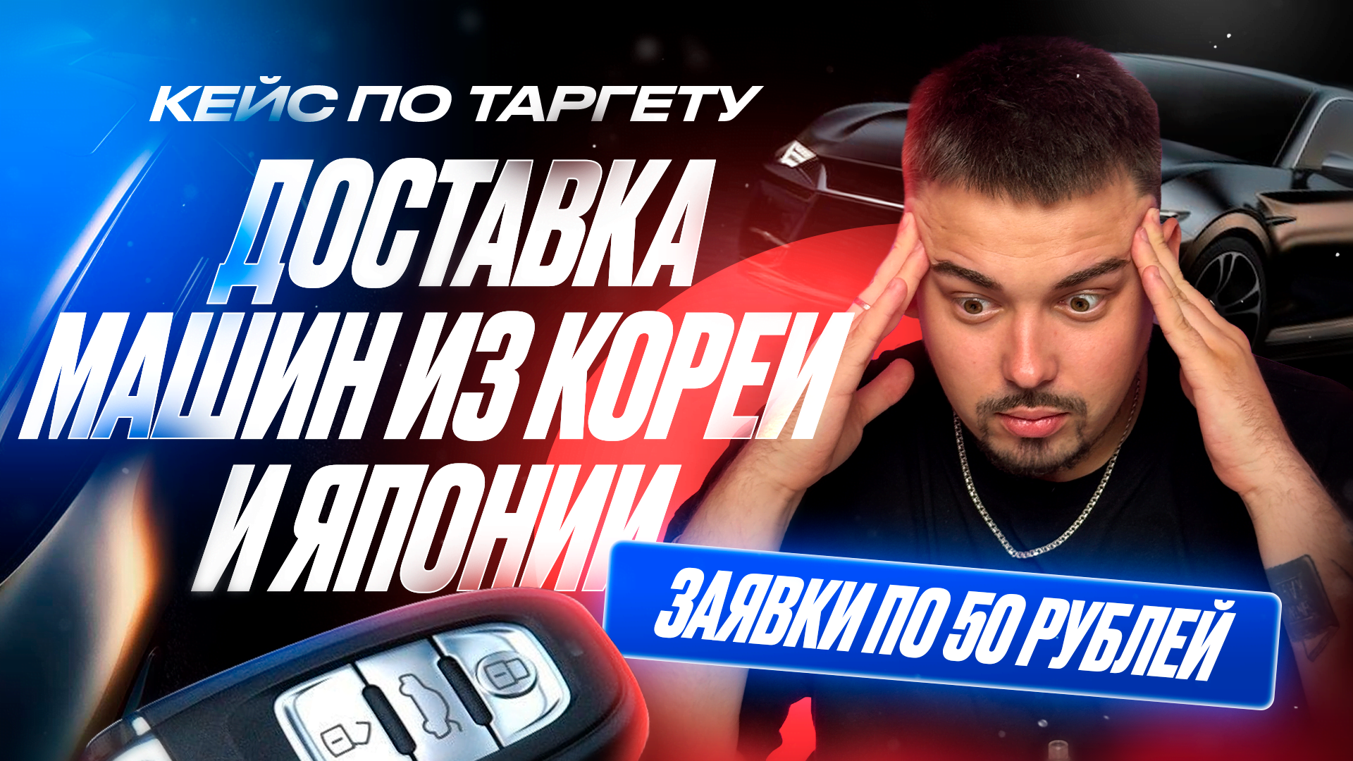 Кейс: Доставка автомобилей из Азии - ЗАЯВКИ ПО 50 РУБ