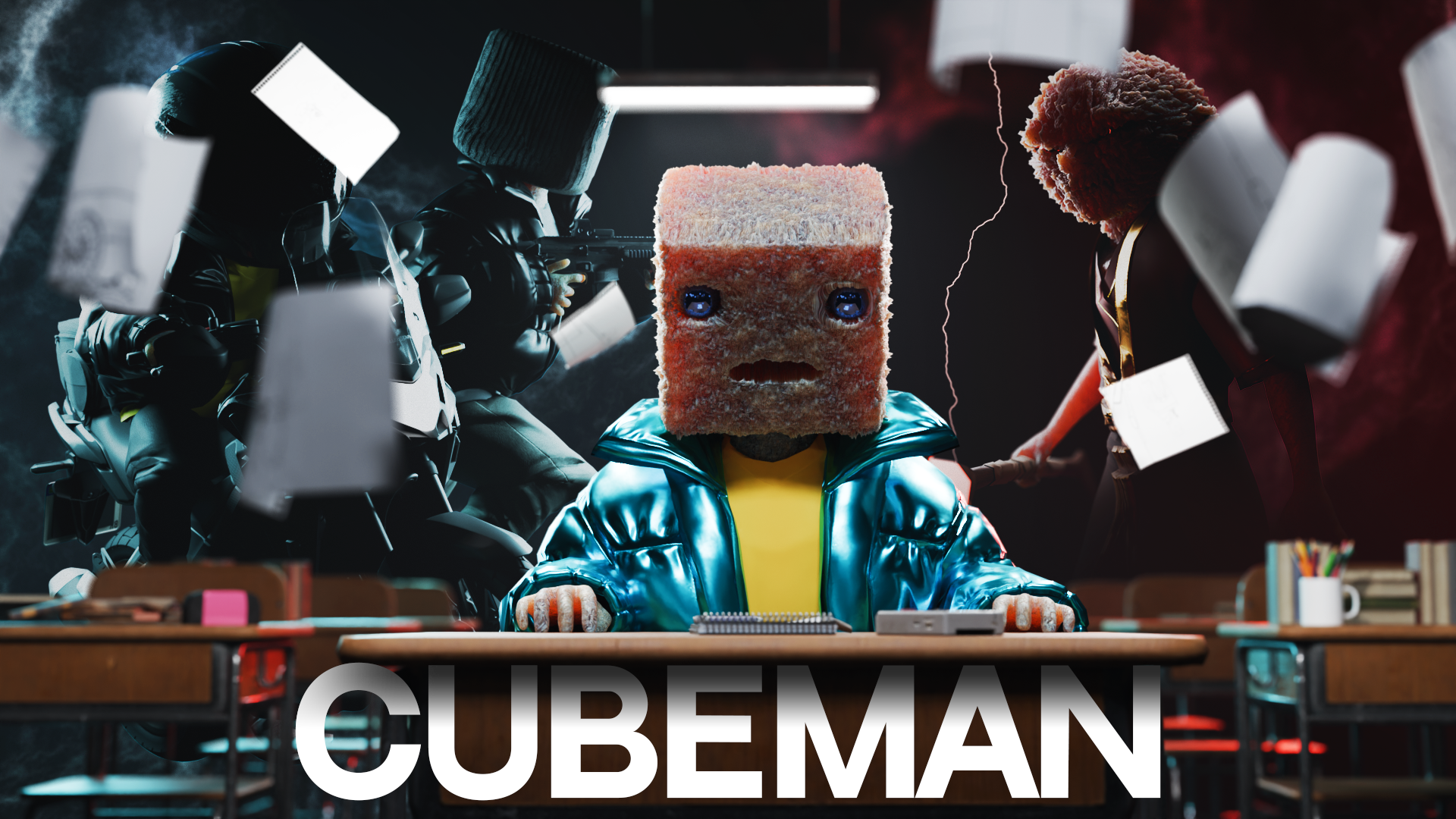 3D Анимация "Cubeman"