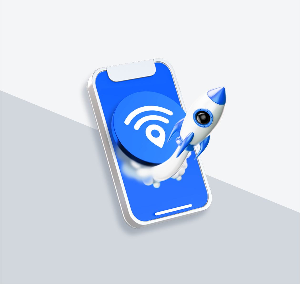 Лэндинг для приложения WiFiMap