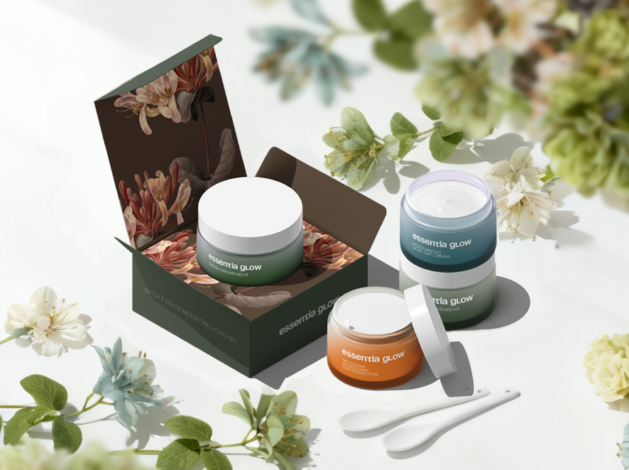 Косметический бренд Essentia Glow. Брендинг