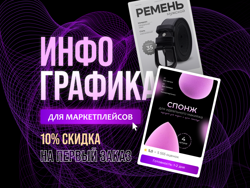 Инфографика для маркетплейсов
