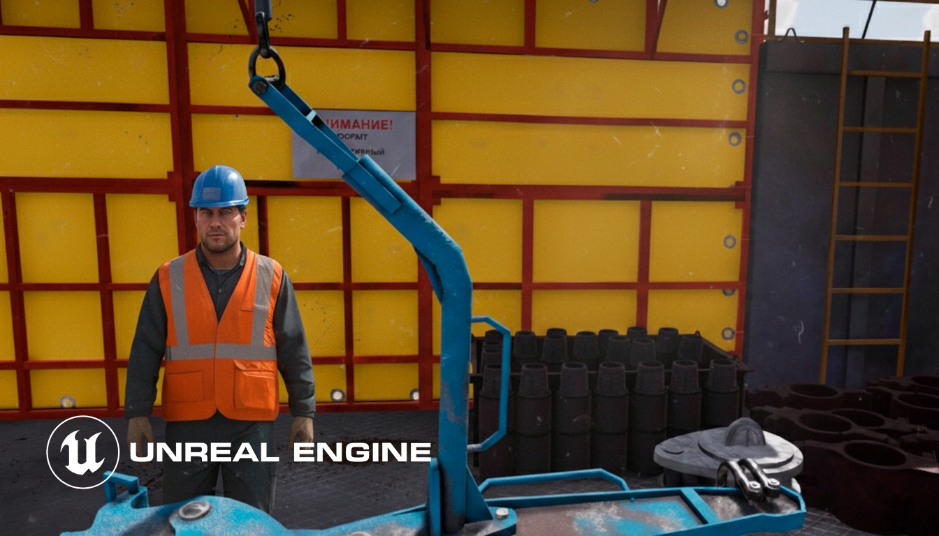 Буровая установка VR симулятор-тренажер для обучения сотрудников