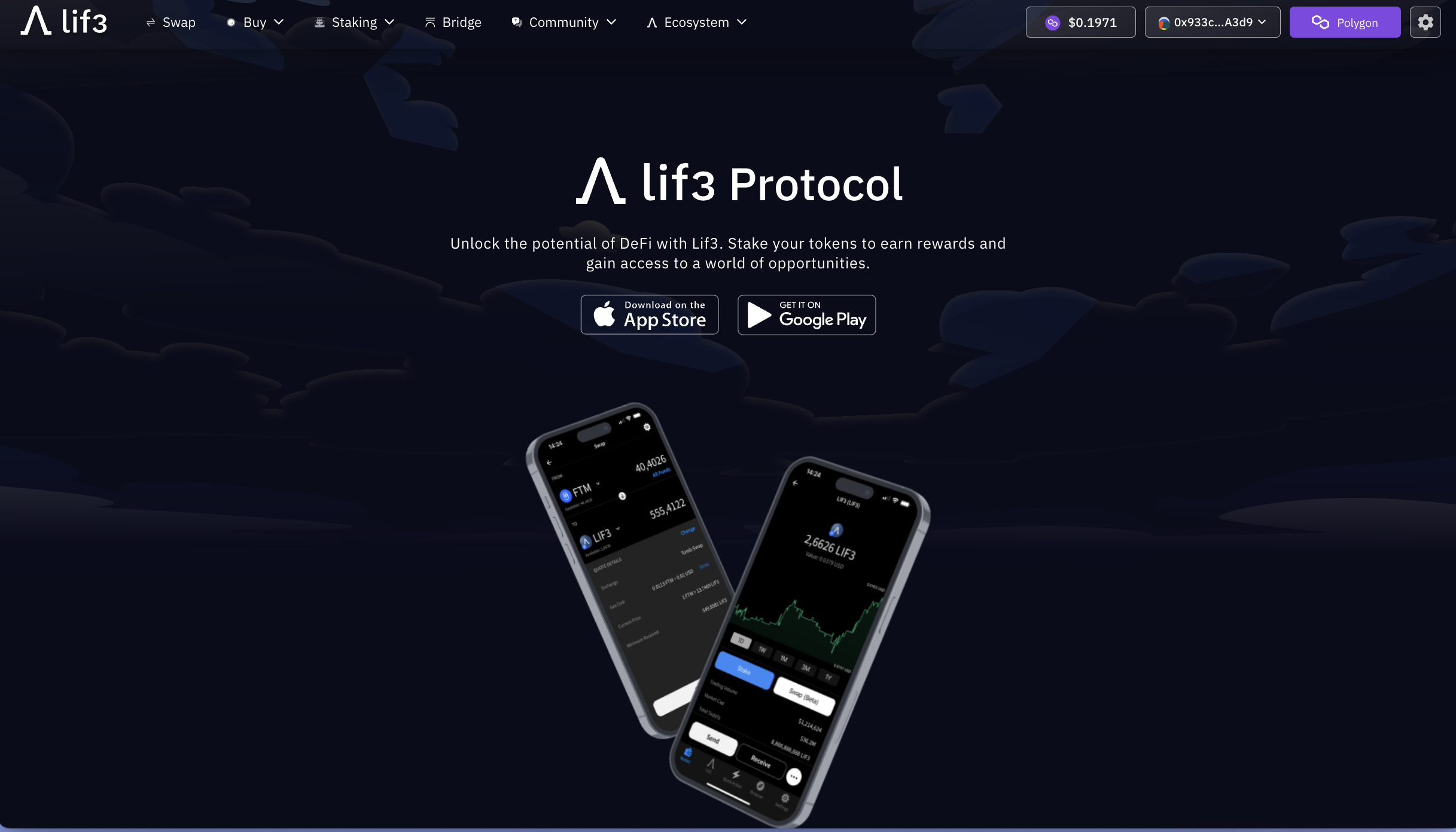 Разработка и поддержка интерфейсов платформы Lif3