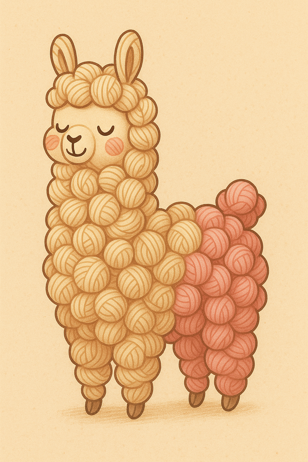 20250821_1145_Woolen Llama Animation_simple_compose_01k35wt3h9et