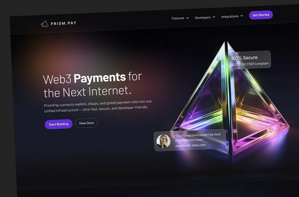 Сайт для блокчейн-платформы Velarion