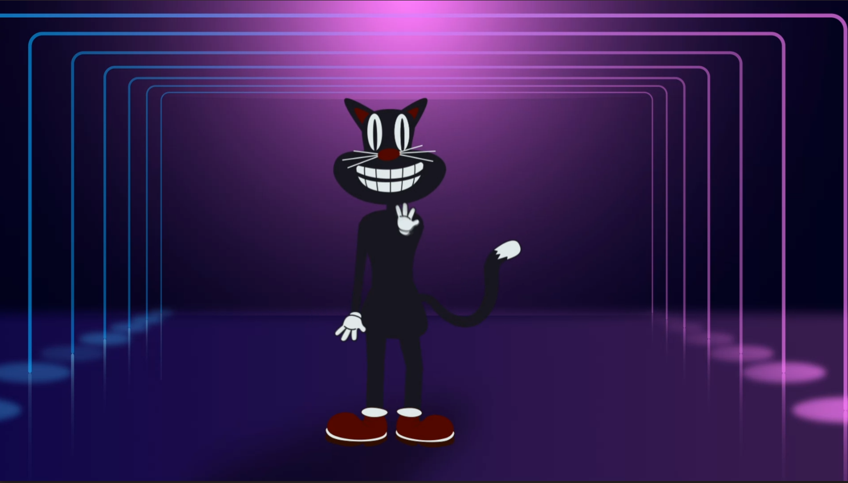 Танцующий кот под Lady Gaga — риггинг и анимация персонажа