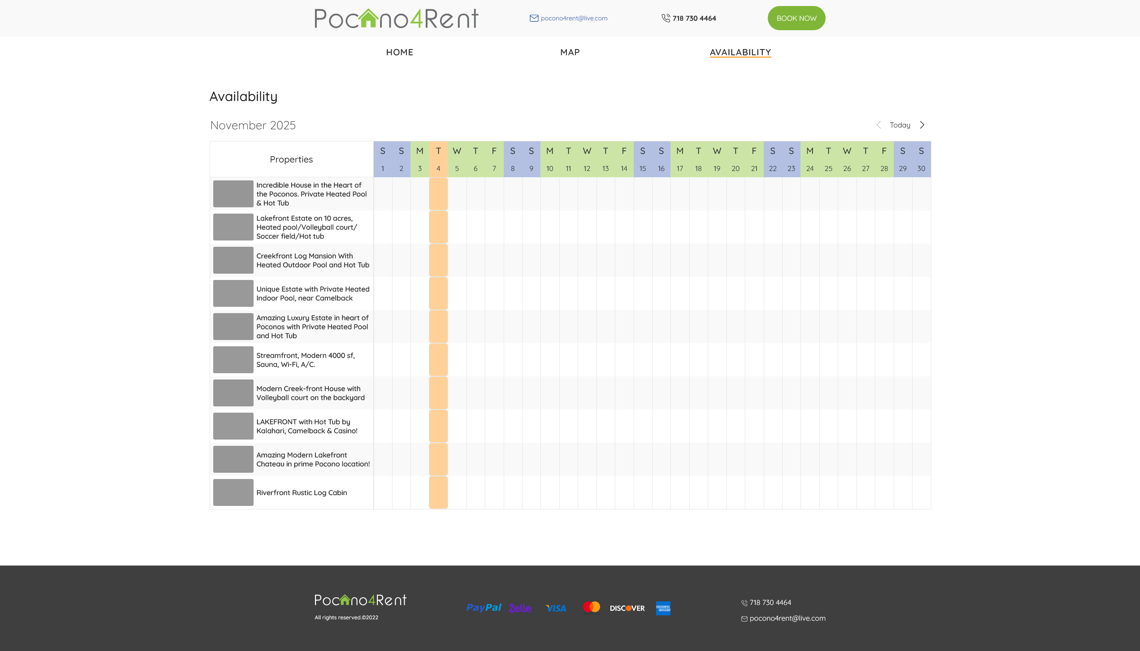 Screenshot 2025-11-04 at 10-38-54 Pocono4Rent Availability Page.