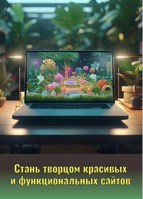 Стань творцом красивых и функциональных сайтов