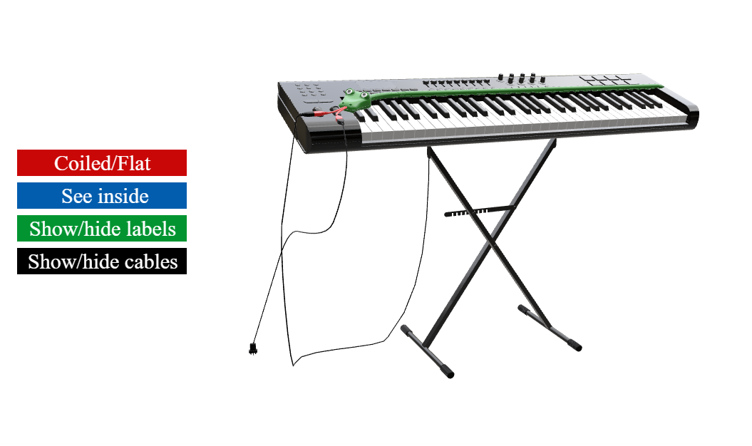 Интерактивный синтезатор