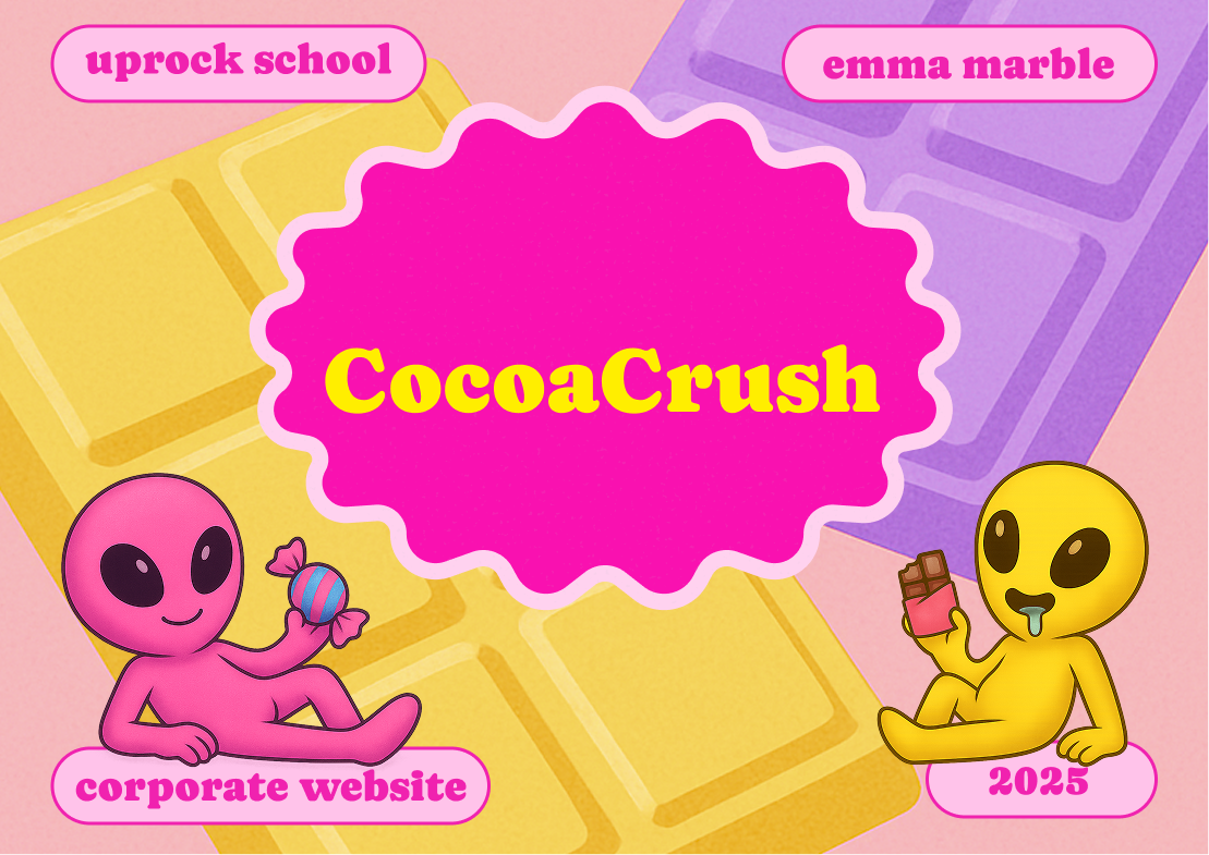 Концепт для шоколадной компании