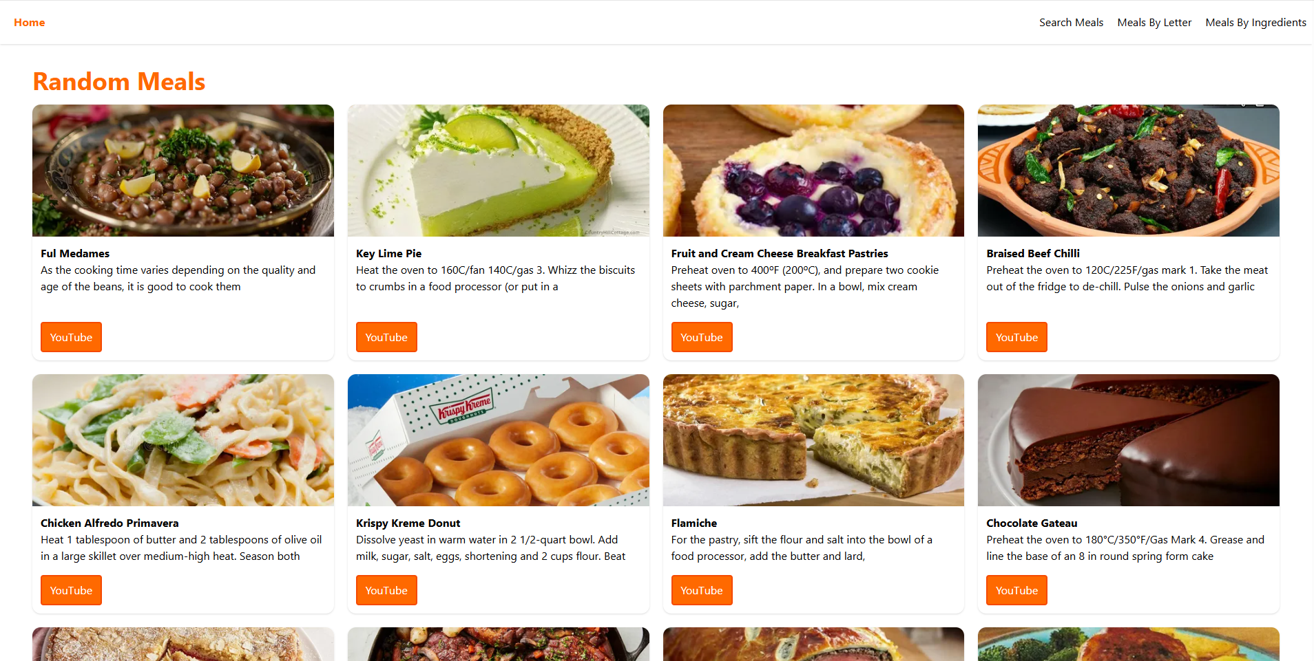 Meals App
