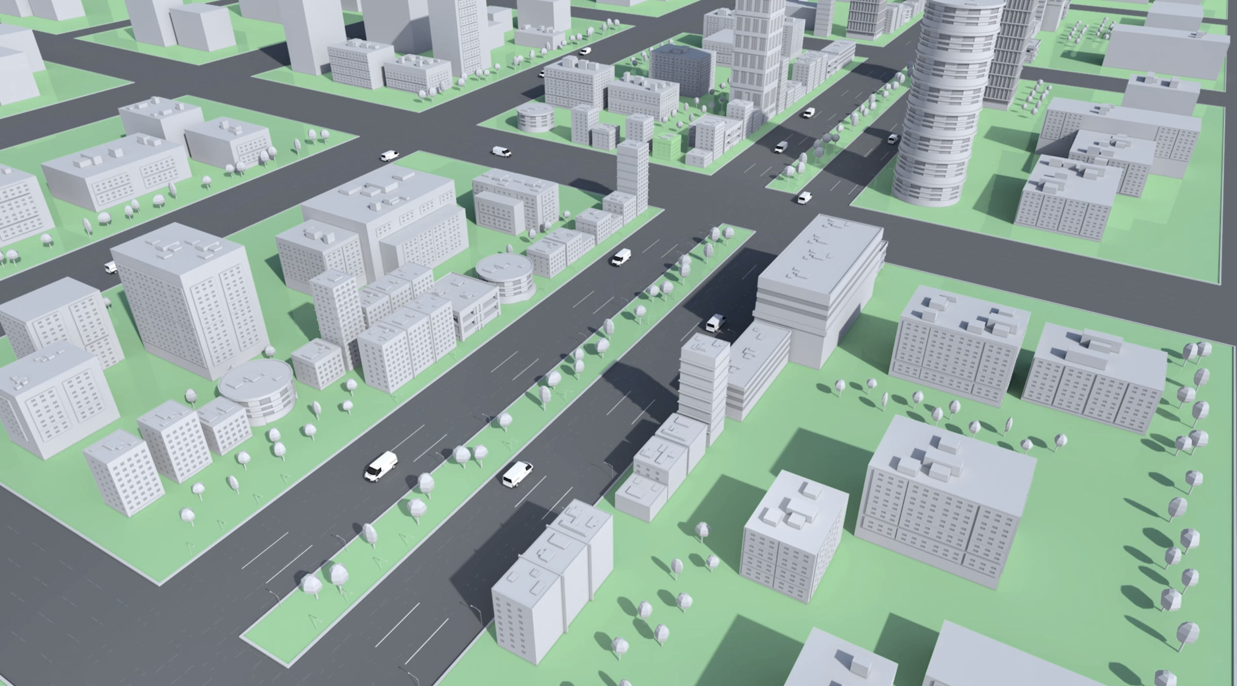 3D-ролик для сервиса доставки