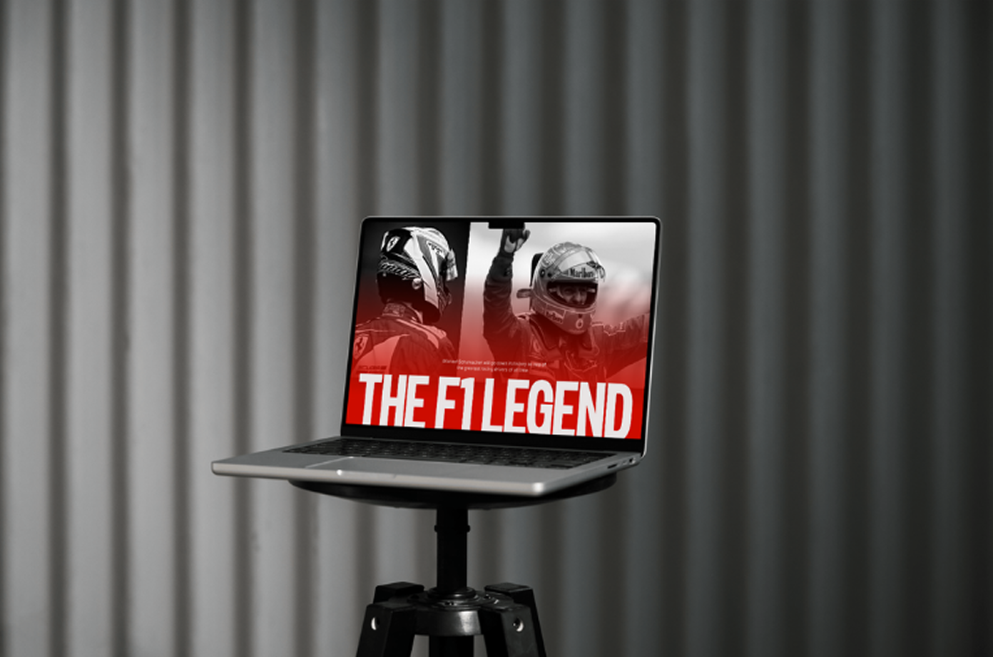 Лендинг сайта Formula-1