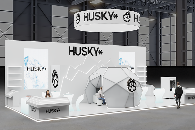 Выставочный стенд "Husky"