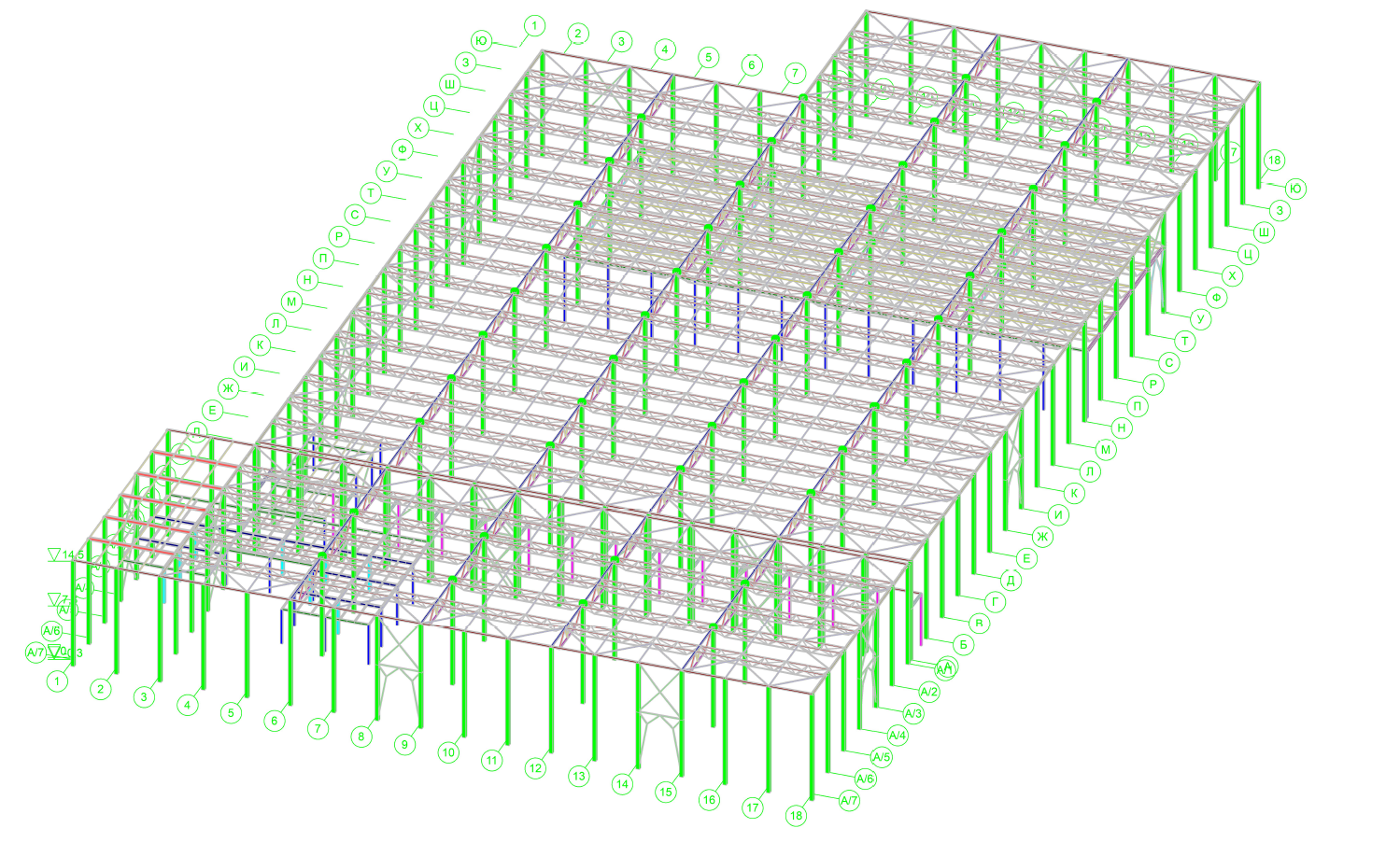 Комплекс зданий производства соленых закусок