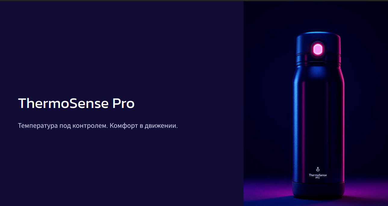 Презентация продукта ThermoSense Pro — смарт-термометр нового поколения